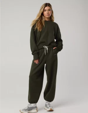 OFFLINE By Aerie Cloud Fleece Baggy Jogger