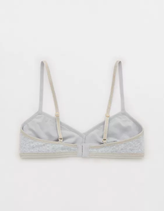 Superchill Shine Pointelle Triangle Bralette - Image 5