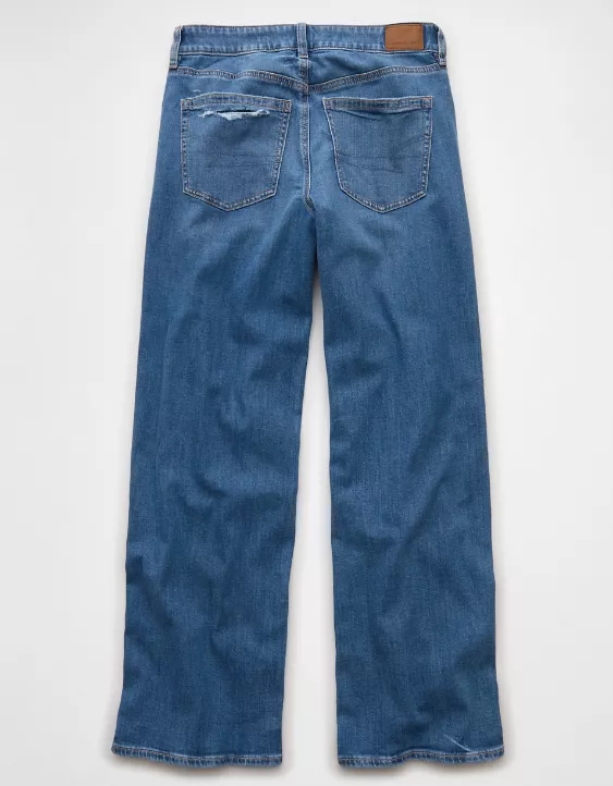 AE Stretch Low-Rise Baggy Wide-Leg Jean - Image 4