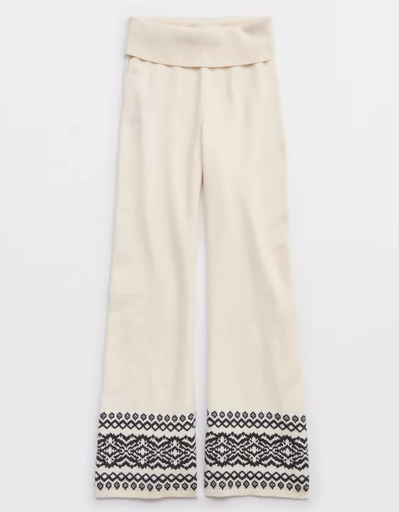 Aerie Late Night Foldover Pant - Image 4