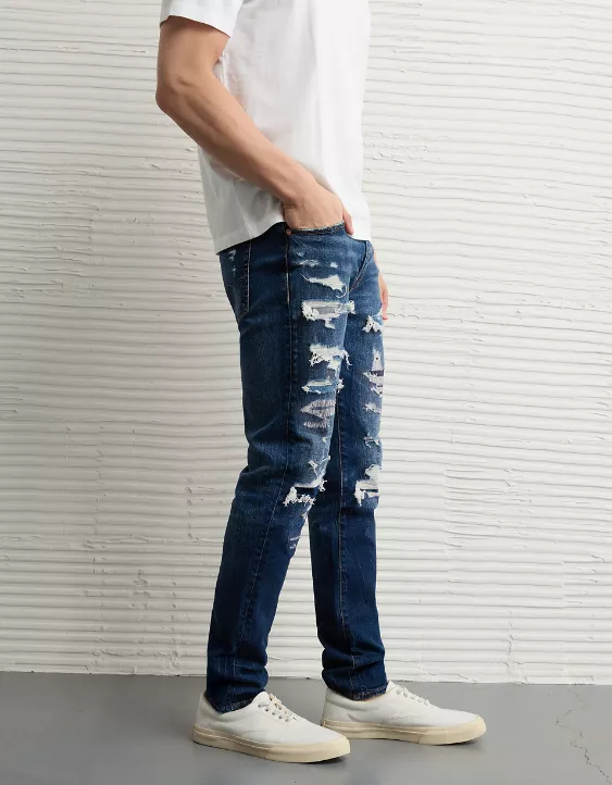 AE AirFlex+ Patched Skinny Jean - Image 5