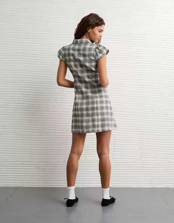 AE Button-Up Mini Shirt Dress - Image 2
