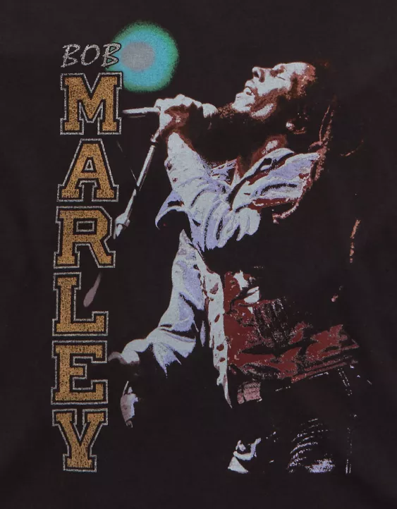 AE Boxy Bob Marley Graphic T-Shirt - Image 6