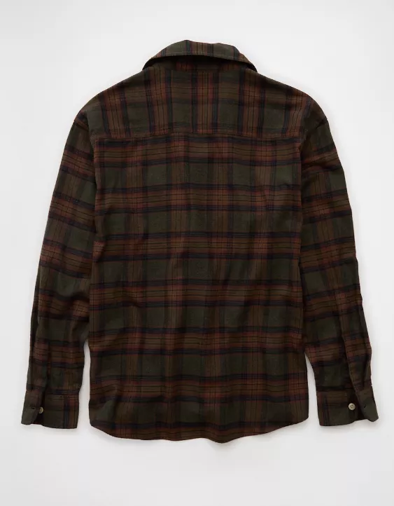 AE Relaxed Fit Everyday Flannel Shirt - Image 5