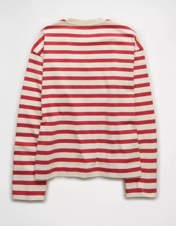 AE Striped Long Sleeve T-Shirt - Image 4