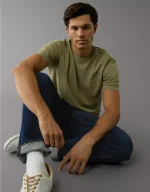 AE Logo Lived-In T-Shirt