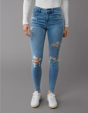 AE Next Level Ripped High-Waisted Jegging