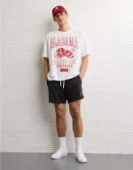 AE Alabama Crimson Tide 6" Mesh Lounge Short
