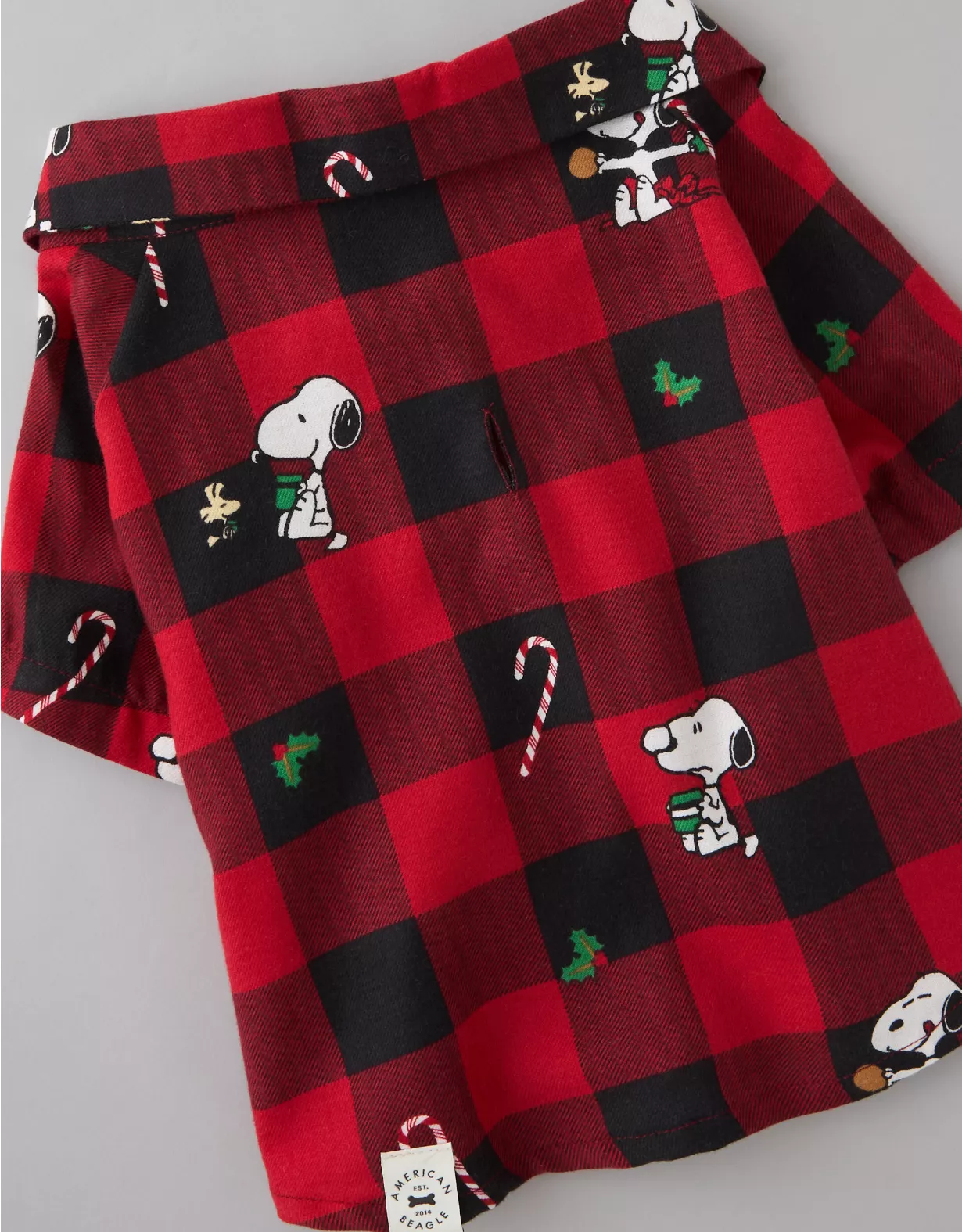 ABO Santa Snoopy PJ Shirt - Image 2